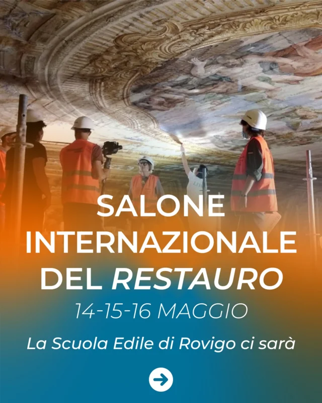 🎉𝐃𝐚𝐥 𝟏4 𝐚𝐥 𝟏6 𝐦𝐚𝐠𝐠𝐢𝐨, Ferrara si trasforma nella capitale del restauro e anche noi saremo presenti La 𝐒𝐜𝐮𝐨𝐥𝐚 𝐄𝐝𝐢𝐥𝐞 𝐝𝐢 𝐑𝐨𝐯𝐢𝐠𝐨 parteciperà con orgoglio al prestigioso 

La 30^ edizione del Salone Internazionale del restauro sarà l'occasione per parlare di riqualificazione in edilizia ma anche di sicurezza sul lavoro. Non solo, nella giornata di giovedì 16 anche i nostri studenti del primo anno saranno al Salone e parteciperanno ad una prova pratica: mostreranno ciò che hanno appreso durante il corso tenuto da @serenazampollorestauro  e, guidati da @brunobpesca, replicheranno l'esperienza davanti al pubblico. 

Saremo ospiti, assieme ad altre Scuole edili, allo stand del @formedil_formazioneesicurezza, che ringraziamo 🔧📸👷‍♂️

𝑼𝒏’𝒆𝒔𝒑𝒆𝒓𝒊𝒆𝒏𝒛𝒂 𝒑𝒓𝒆𝒛𝒊𝒐𝒔𝒂 𝒑𝒆𝒓 𝒊 𝒏𝒐𝒔𝒕𝒓𝒊 𝒔𝒕𝒖𝒅𝒆𝒏𝒕𝒊, 𝒄𝒉𝒆 𝒑𝒐𝒕𝒓𝒂𝒏𝒏𝒐 𝒕𝒐𝒄𝒄𝒂𝒓𝒆 𝒄𝒐𝒏 𝒎𝒂𝒏𝒐 𝒊𝒍 𝒇𝒖𝒕𝒖𝒓𝒐 𝒅𝒆𝒍 𝒓𝒆𝒔𝒕𝒂𝒖𝒓𝒐 e delle opportunità legate alla sostenibilità in edilizia.✨
