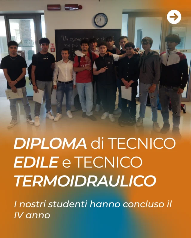 🎓 𝙎𝙞 𝙨𝙤𝙣𝙤 𝙙𝙞𝙥𝙡𝙤𝙢𝙖𝙩𝙞!

Con grande orgoglio annunciamo che gli studenti del 𝗜𝗩 𝗮𝗻𝗻𝗼 𝗱𝗲𝗹𝗹𝗮 𝗦𝗰𝘂𝗼𝗹𝗮 𝗘𝗱𝗶𝗹𝗲 𝗱𝗶 𝗥𝗼𝘃𝗶𝗴𝗼 hanno concluso il loro percorso formativo e sono ora 𝗗𝗶𝗽𝗹𝗼𝗺𝗮𝘁𝗶 𝗧𝗲𝗰𝗻𝗶𝗰𝗼 𝗦𝗽𝗲𝗰𝗶𝗮𝗹𝗶𝘇𝘇𝗮𝘁𝗼! 💪

📚 Dopo aver concluso il corso triennale presso la nostra scuola, alcuni studenti hanno scelto di proseguire il loro percorso iscrivendosi al quarto anno (facoltativo): si tratta di 7 ragazzi (5 dell’indirizzo Termoidraulica e 2 dell’indirizzo Edilizia), che hanno approfondito competenze tecniche e professionali come la gestione dei cantieri, la lettura dei disegni tecnici e i calcoli strutturali.

Congratulazioni anche ai 6 diplomati della Scuola Edile di Padova che, con i colleghi di Rovigo, hanno condiviso laboratori e momenti indimenticabili.
Un’esperienza formativa, ma anche umana, che ha lasciato il segno. ❤️

🔥 Il Sistema delle Costruzioni (12% del PIL italiano) cerca operatori qualificati come loro.
🏗️ Nell’edilizia, il 98% trova lavoro subito: nel solo 2023, 4.300 assunti in Veneto.

🌟 Vederli diplomarsi oggi è una soddisfazione immensa. Per loro, per le famiglie, per le imprese che li accoglieranno... e per noi, che li abbiamo accompagnati in questo percorso di crescita.

#scuolaedilerovigo #rovigo #diplomi #edilizia #termoidraulica